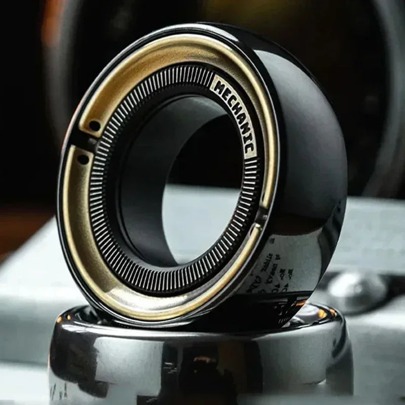 Ratchet Magnetic Gyro Spinner