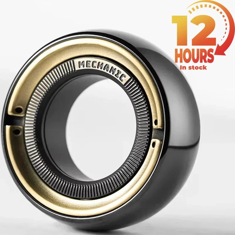 Ratchet Magnetic Gyro Spinner